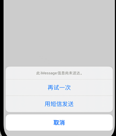 蕉城apple维修iPhone上无法正常发送iMessage信息