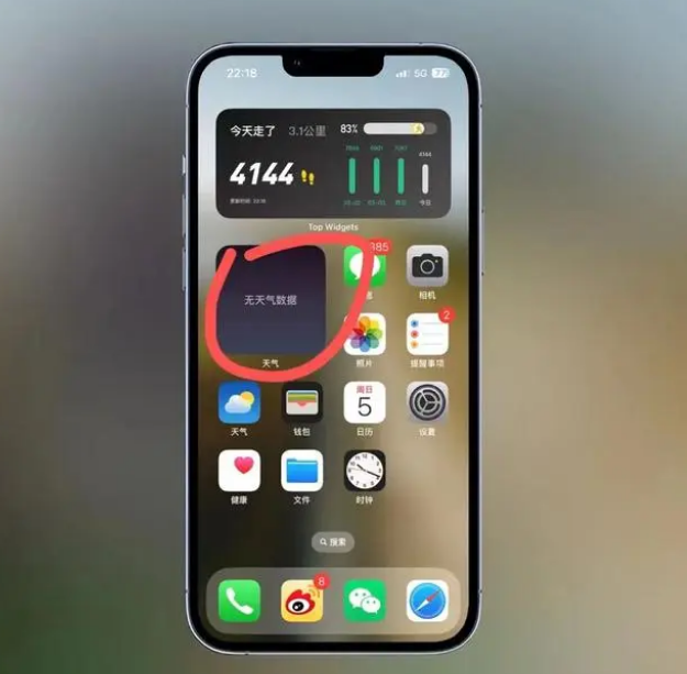 蕉城苹果手机维修分享:iOS16主屏幕天气小组件无法正常工作怎么办？ 